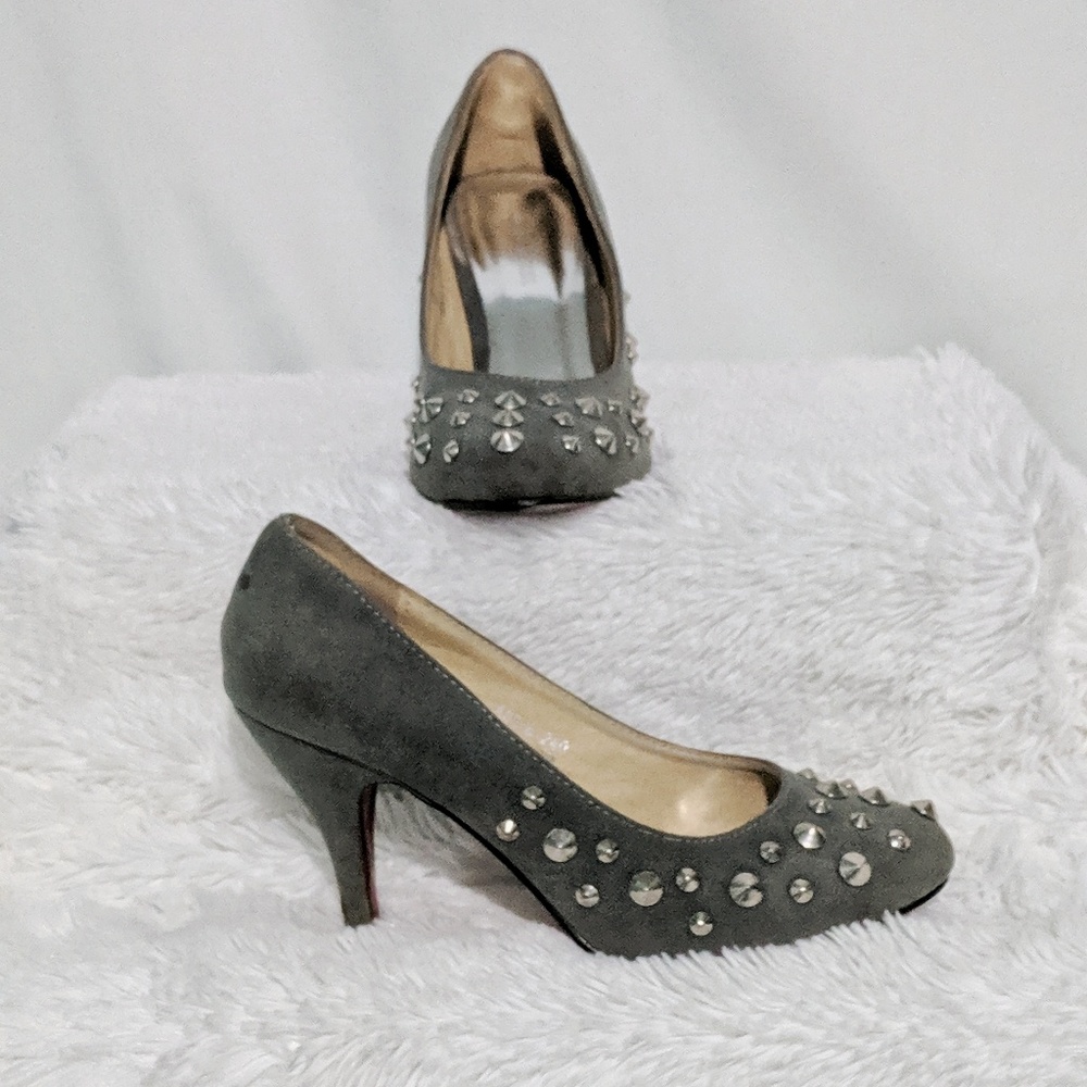 Stud Detailed High Heels